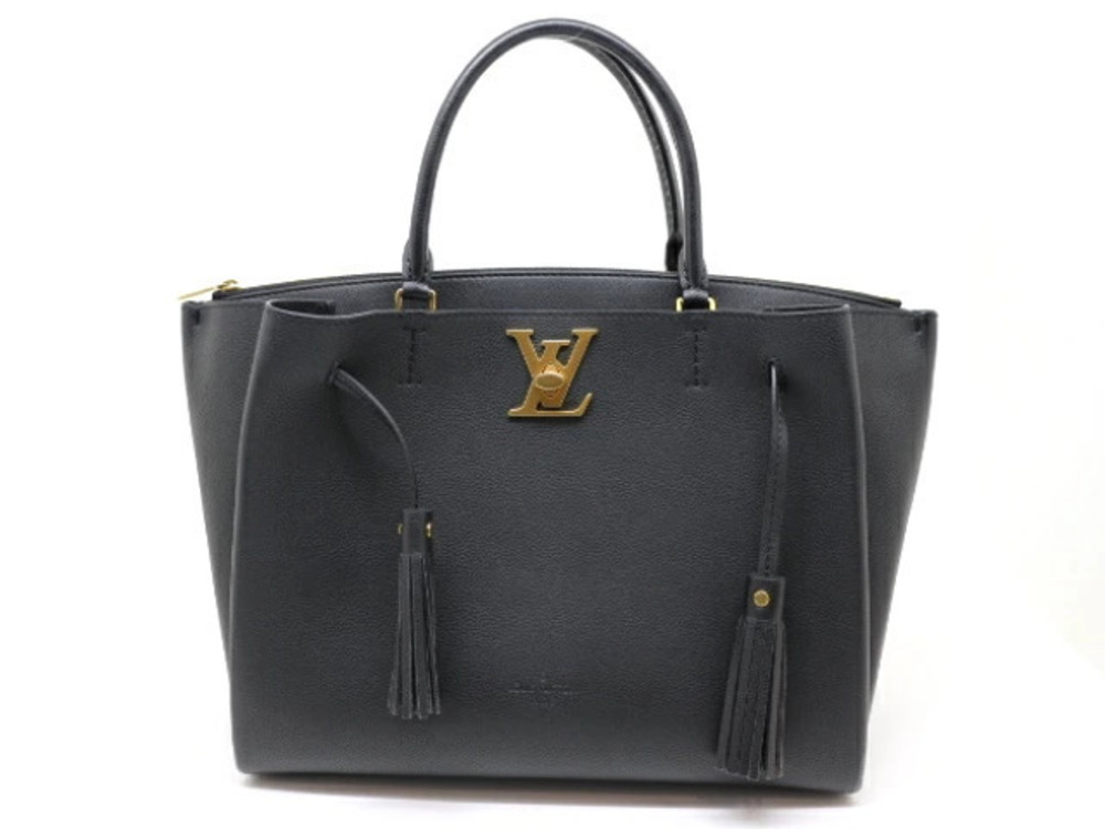 LOUIS VUITTON Lockmere Noir Black Handbag